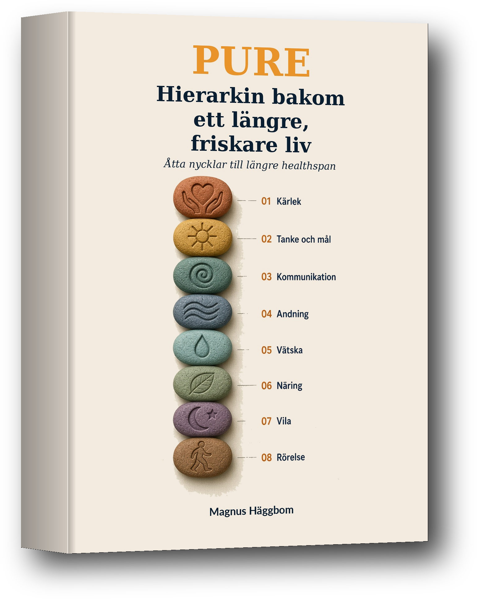PURE – Hierarkin bakom ett längre, friskare liv som inbunden bok